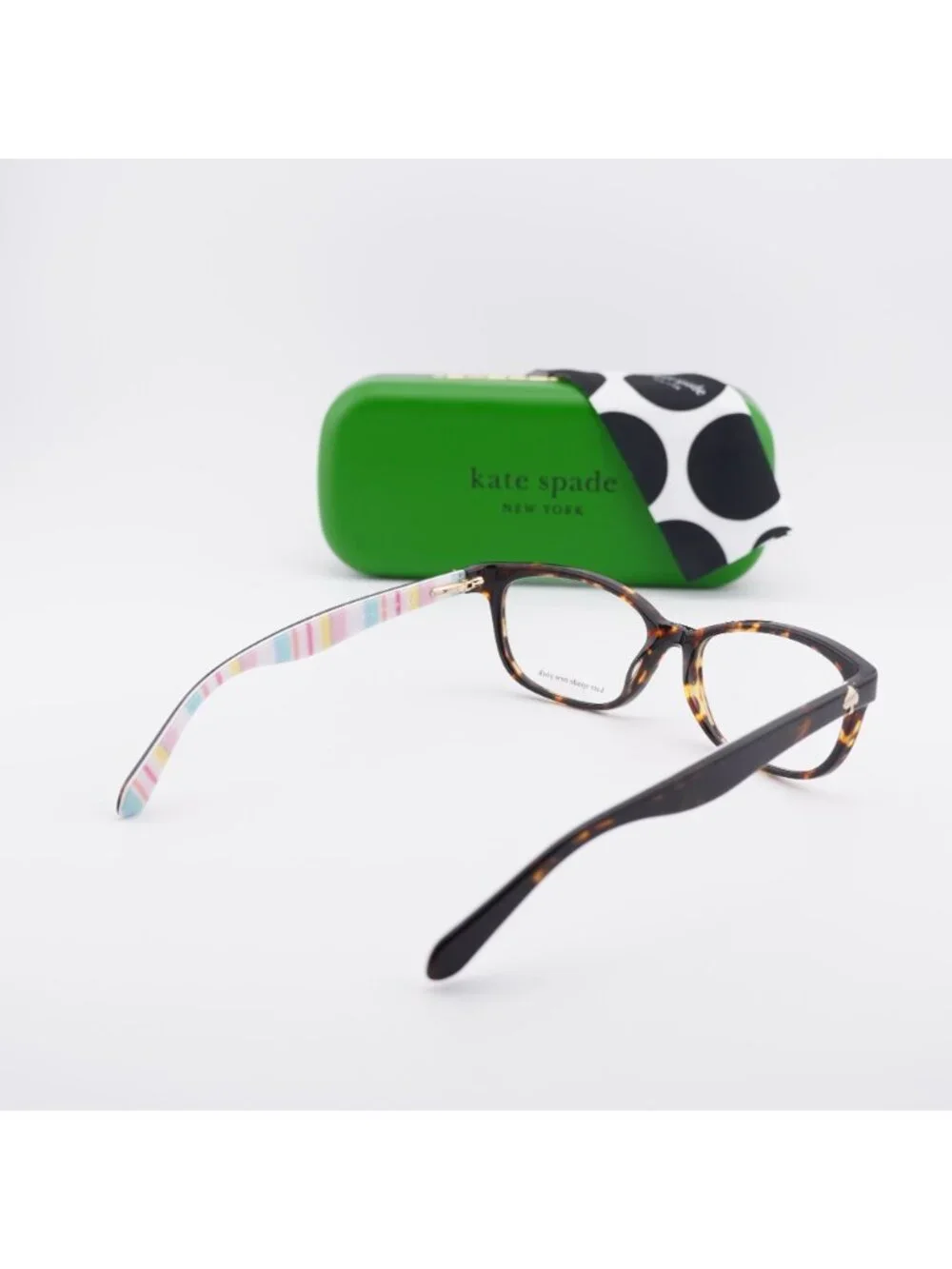Kate Spade BRYLIE 0RNL 00 Rectangle Eyeglasses – Havana Pattern 54mm